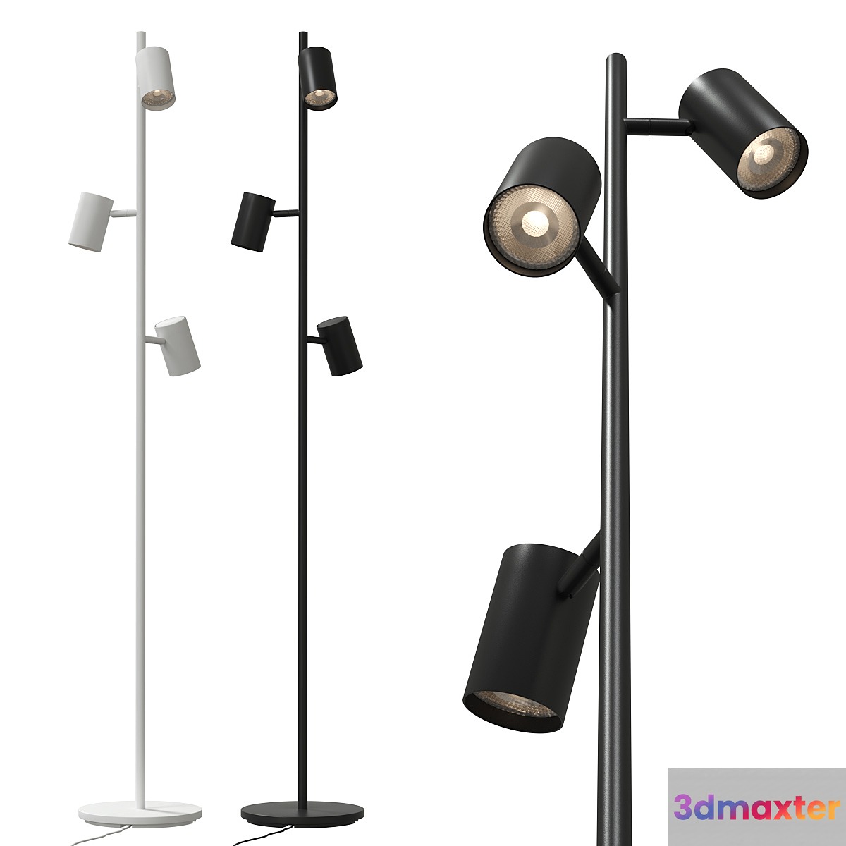 Ikea Nymane floor lamp 3D Max