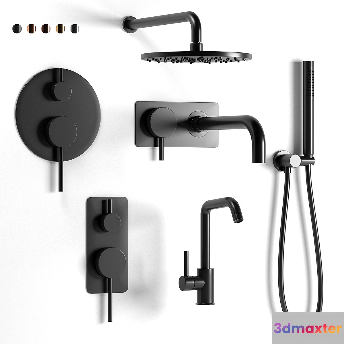 Plumbing set Paffoni sea
