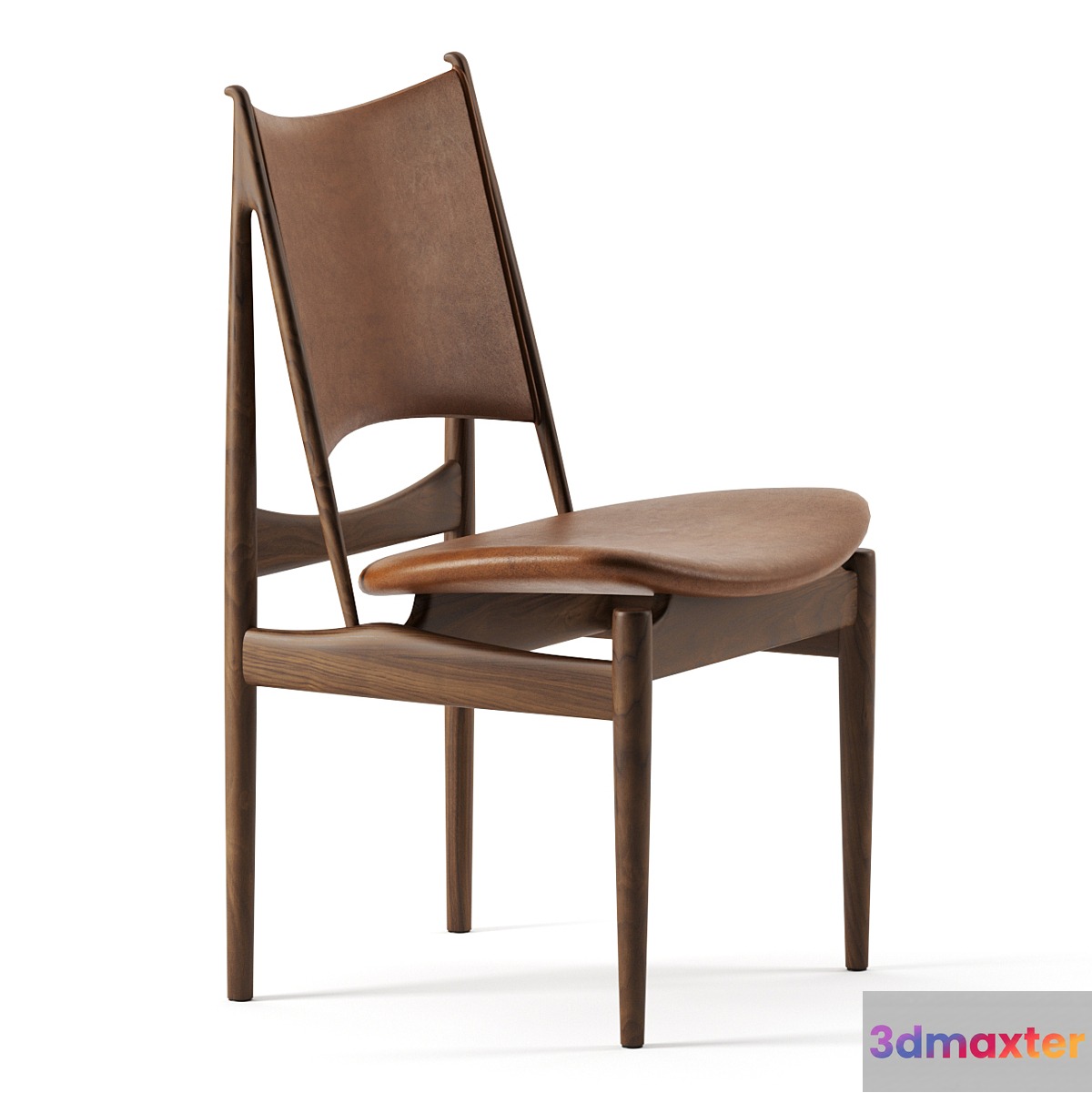 Egyptian chair by Finn Juhl 3D Max