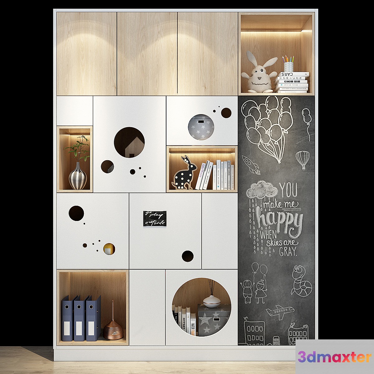 Furniture for a children 0297 3D Max