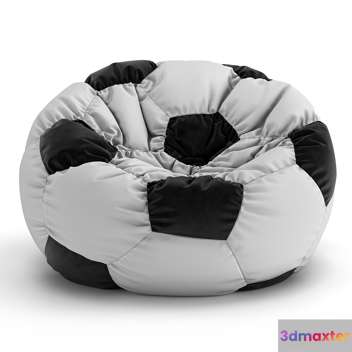 Bag chair 3D Max