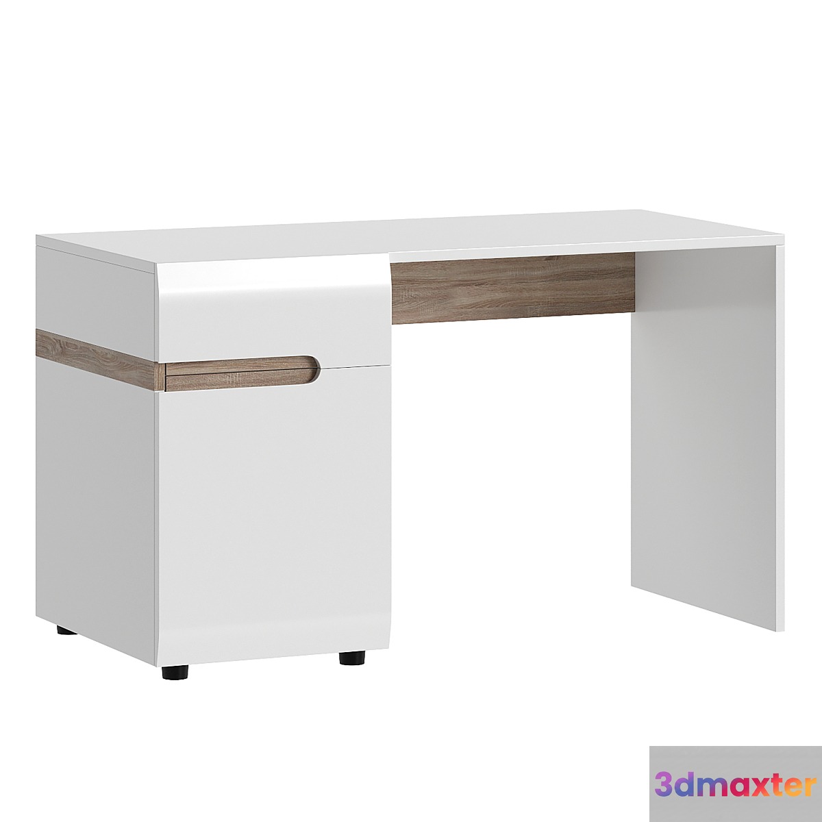Linate writing desk 3D Max