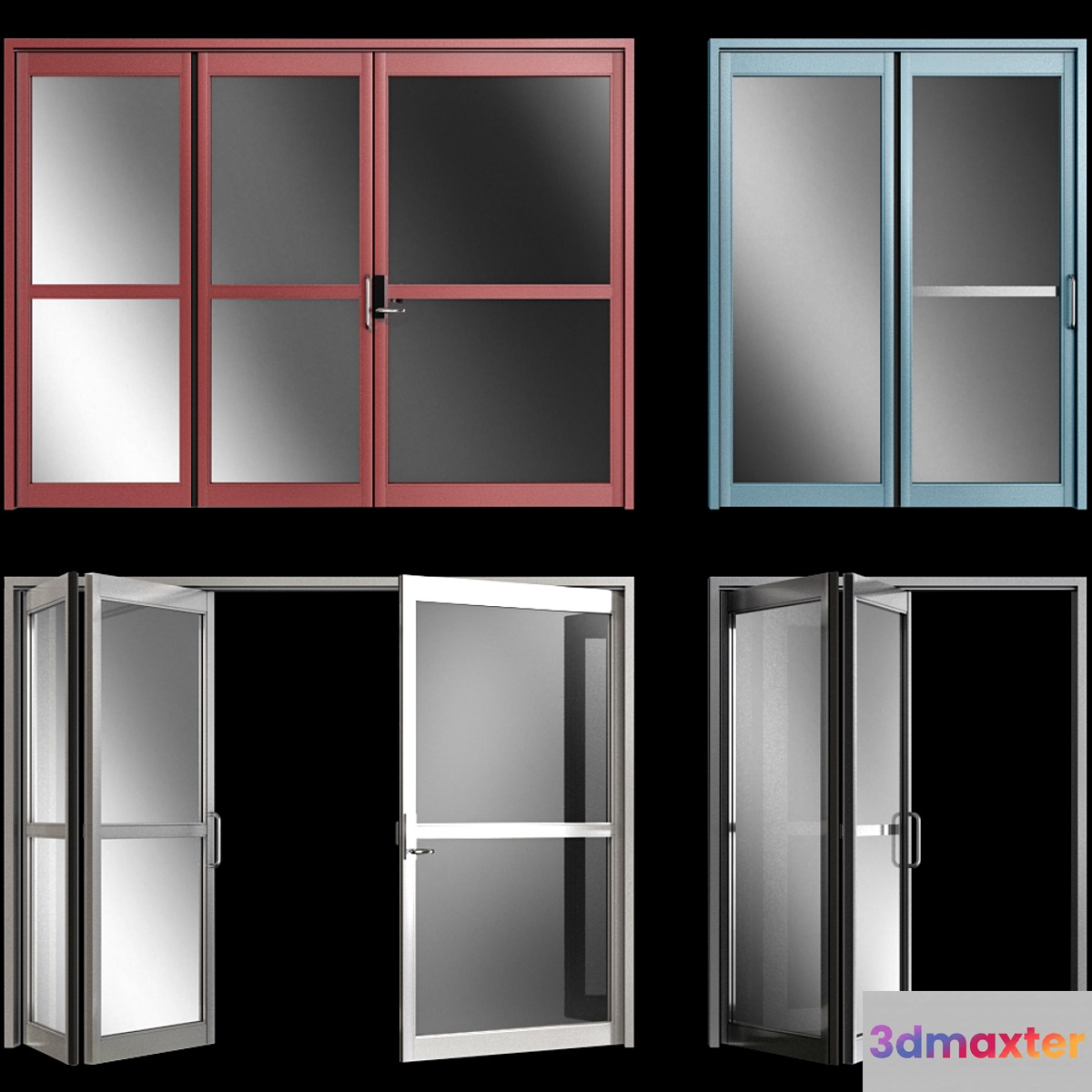 Folding Metal Automatic Door