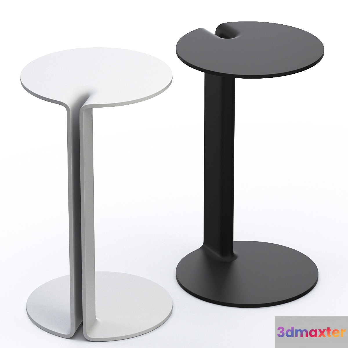 Twin coffee table 3D Max
