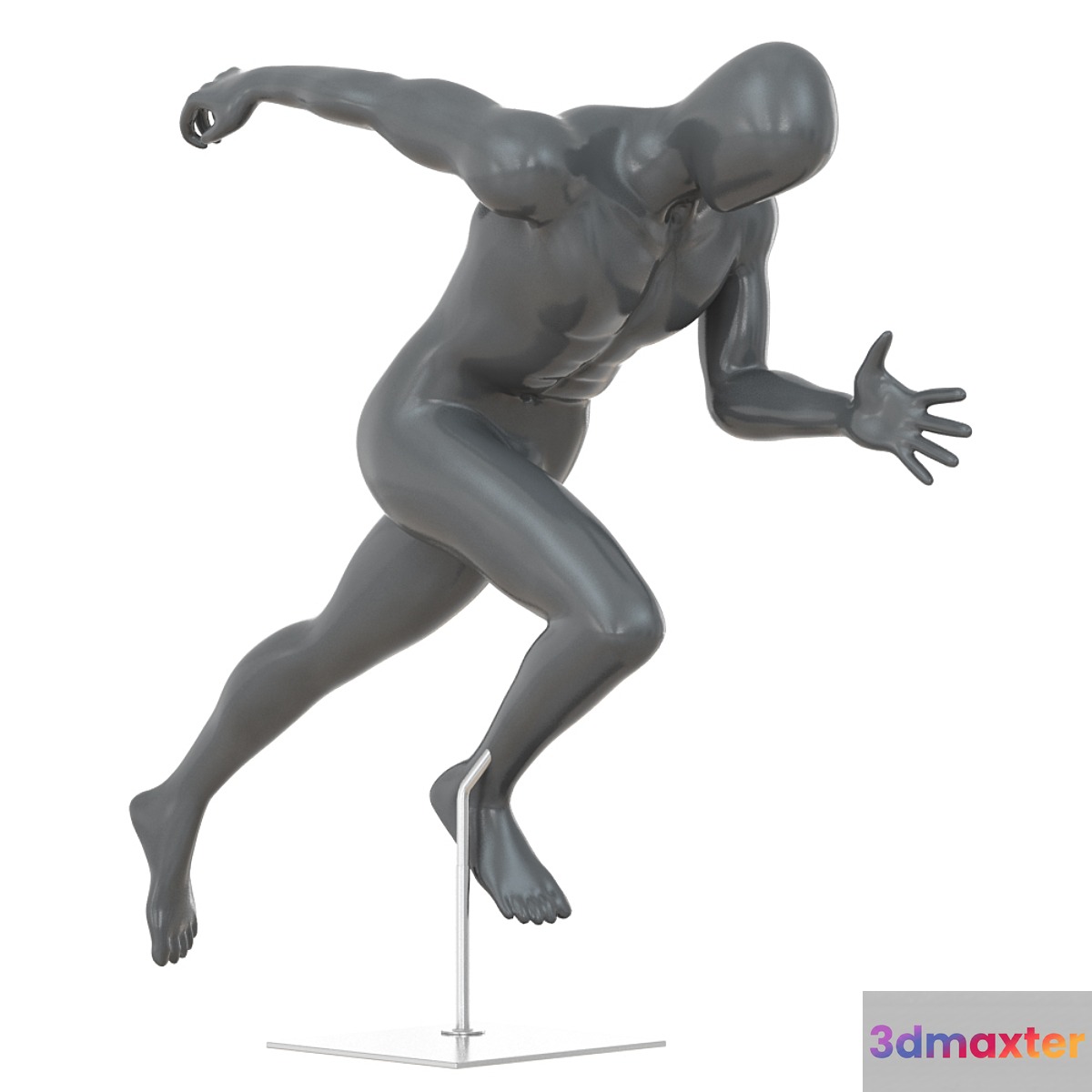 Faceless running mannequin 79