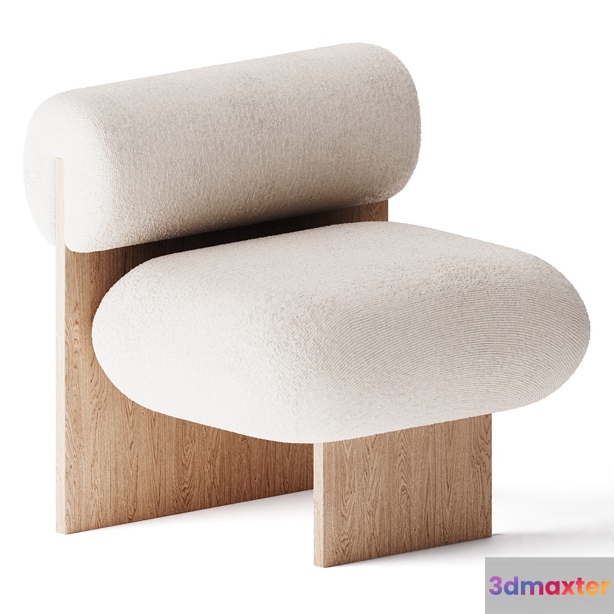 L'Art Lounge Chair by Fomu 3D Max