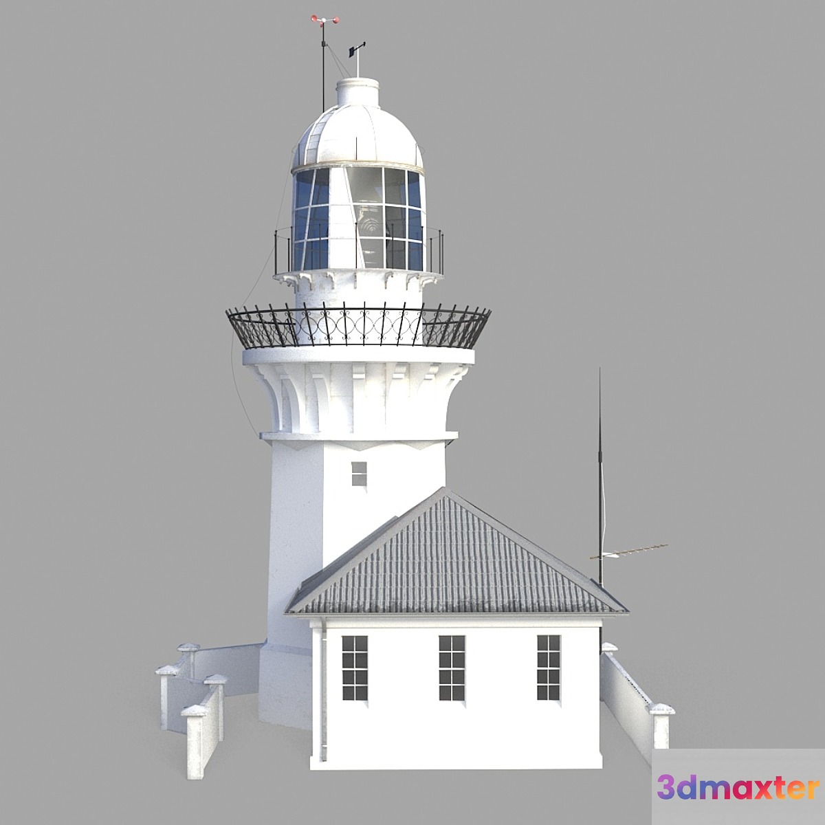 Cmoky Cap Lighthouse (Australia) 3D Max