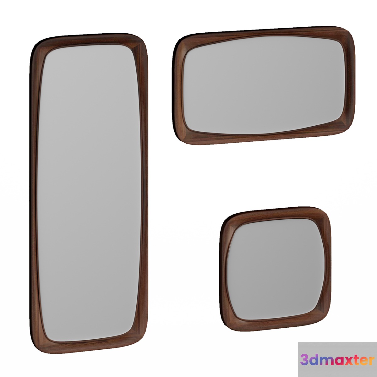 60th mirrors by Wewood 3D Max