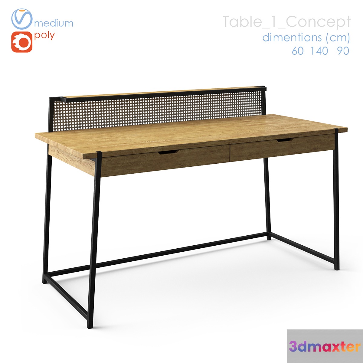table concept 3D Max