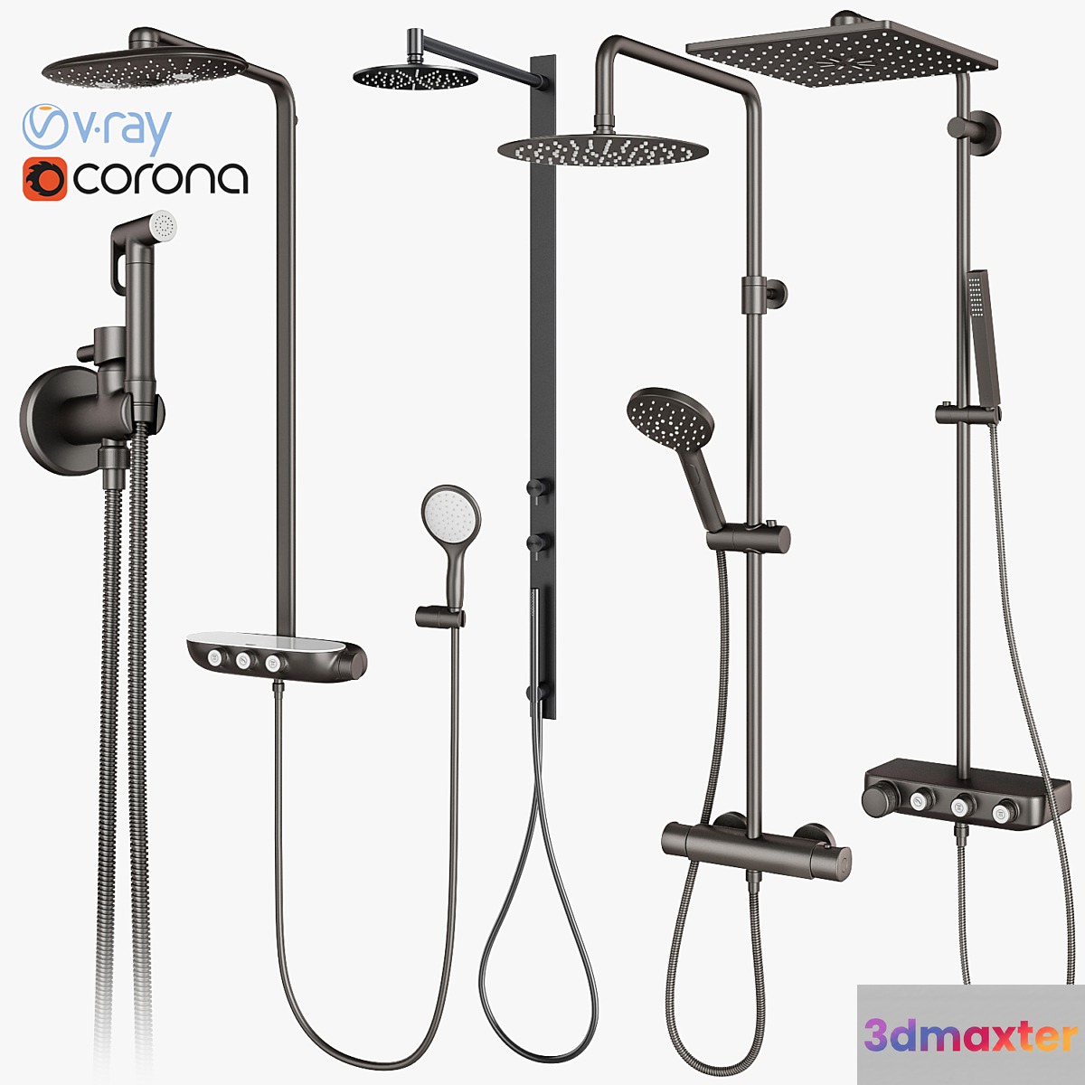 GROHE Shower Systems & Hygiene Showers | CEA | Gustavsberg set 112 3D Max