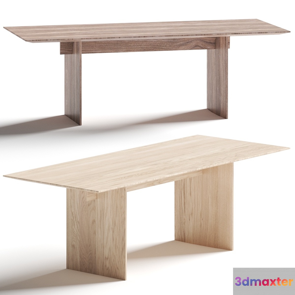 Karimoku Case Study Kinuta Dining Table 3D Max