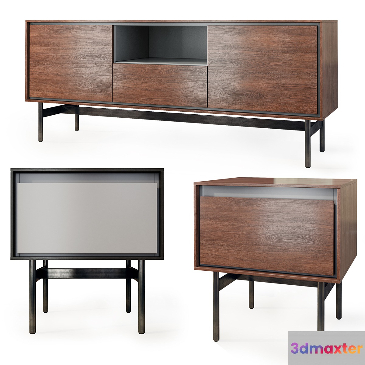 Chest of drawers and bedside tables Vesta. Tvstand nightstand by LuLu