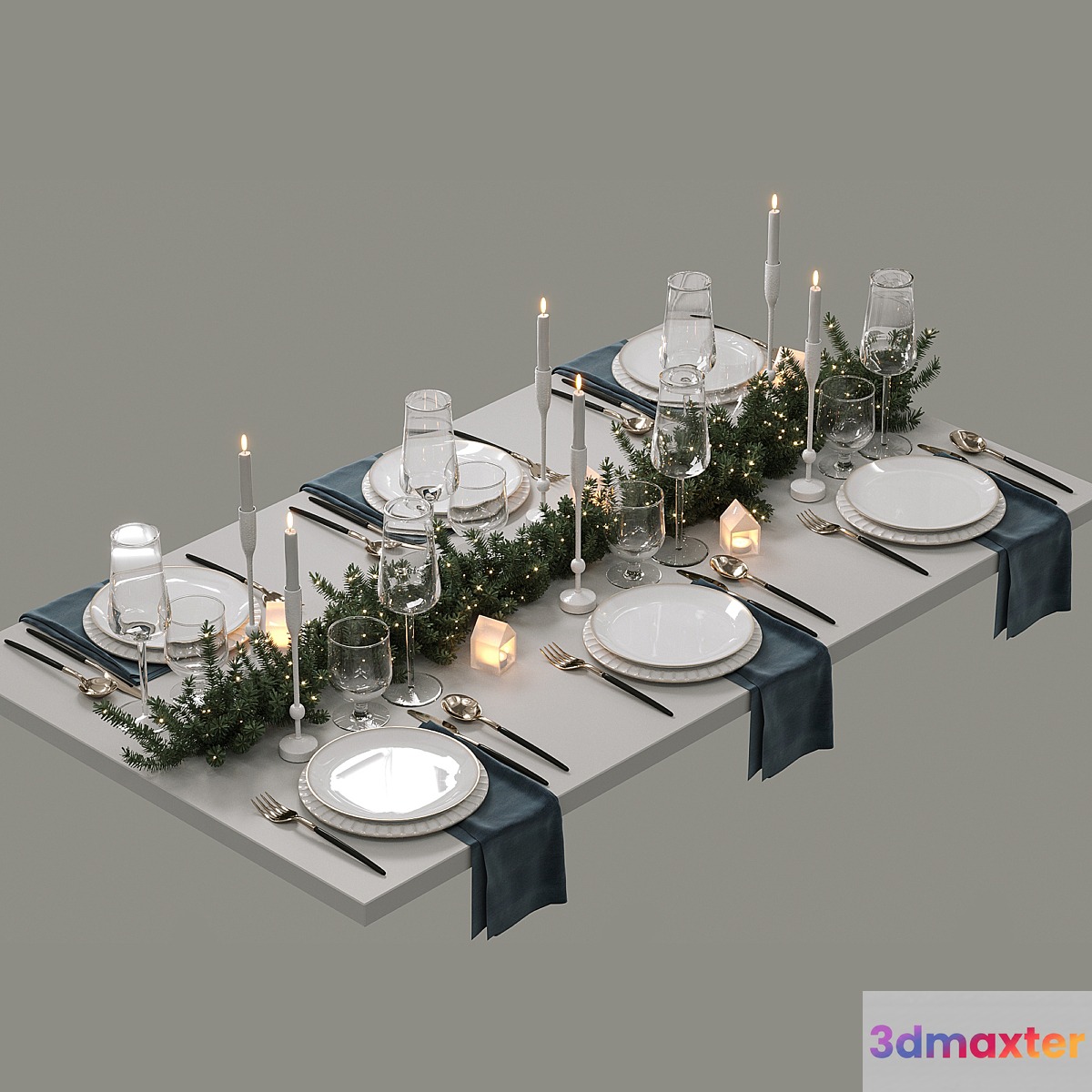 New Year's table setting - No.2
