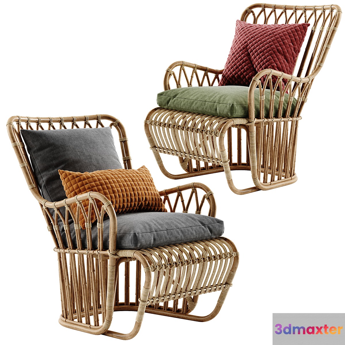Sika Design Tulip lounge chair 3D Max