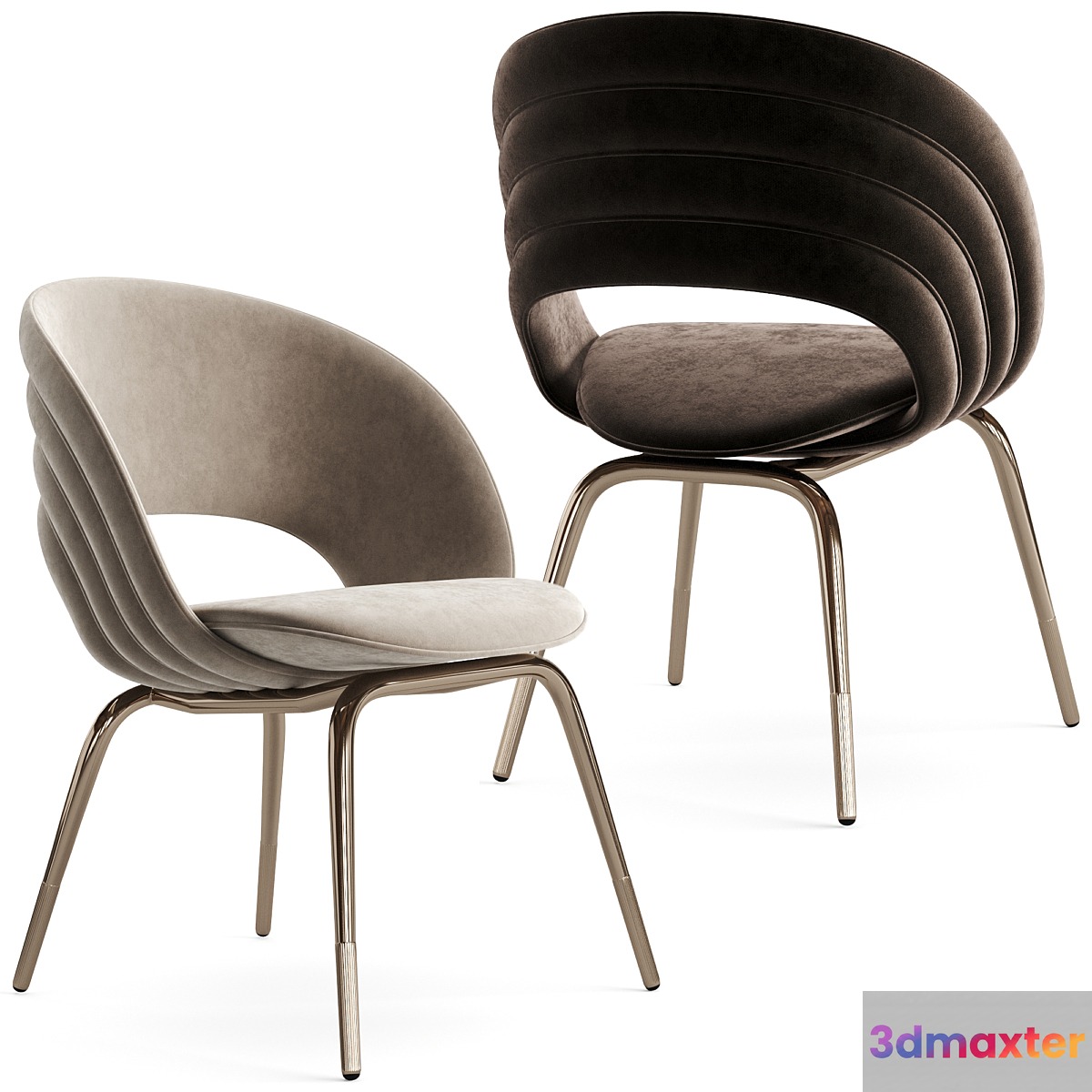 Visionnaire Dining Chair Kylo 3D Max