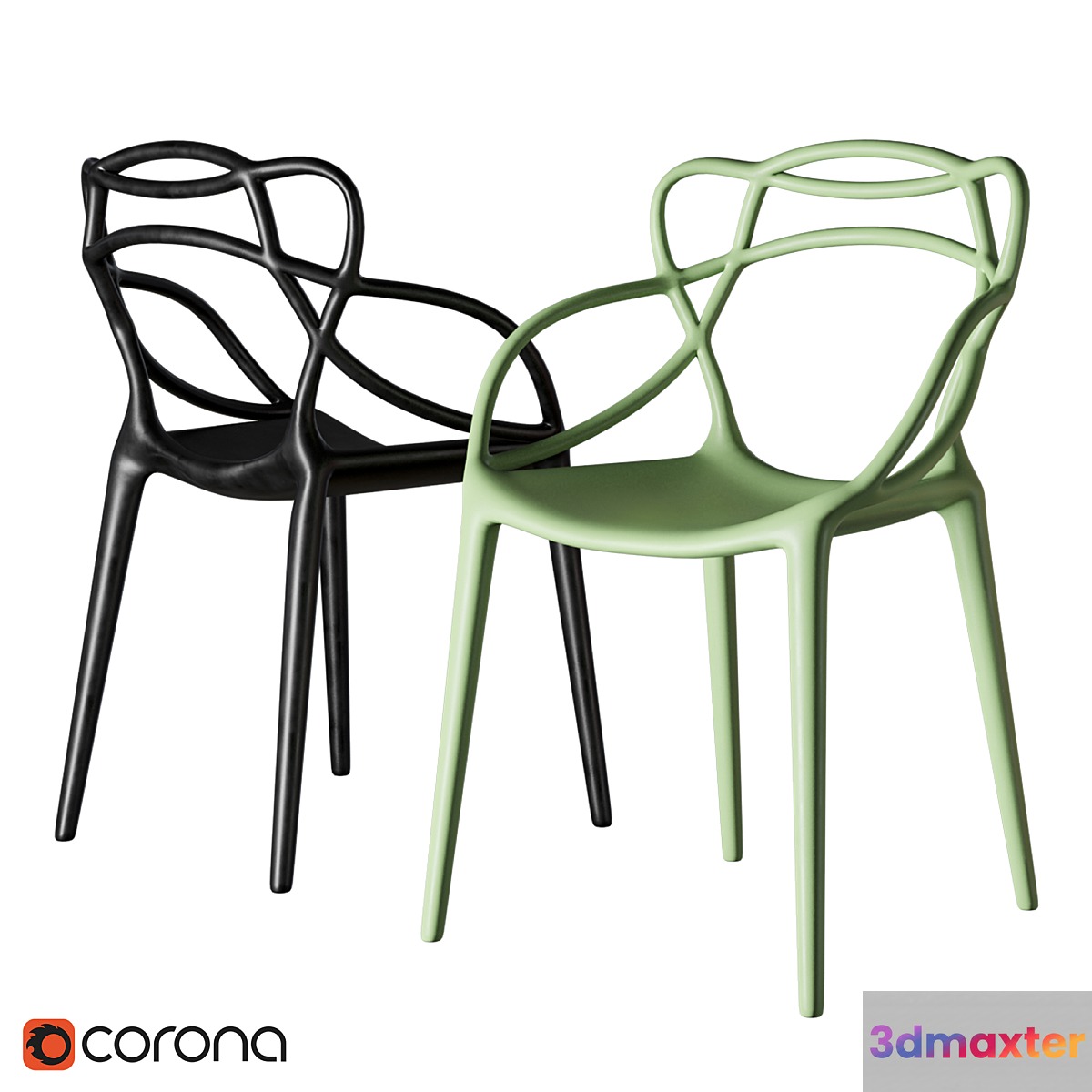 Chair Allegra Masters 3D Max