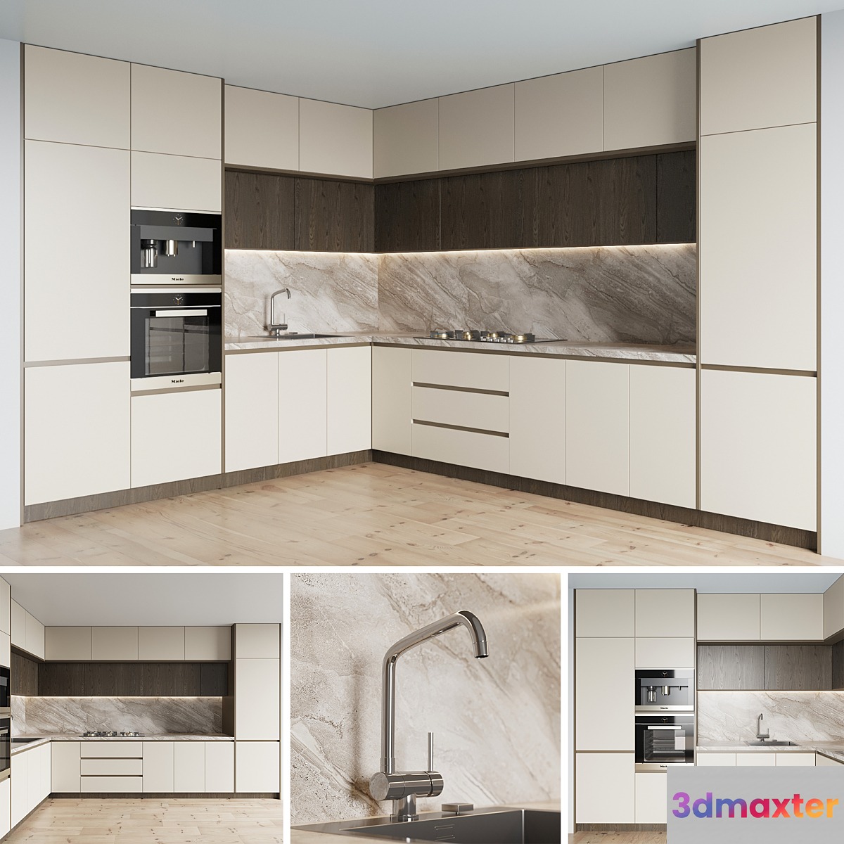 kitchen 042 3D Max