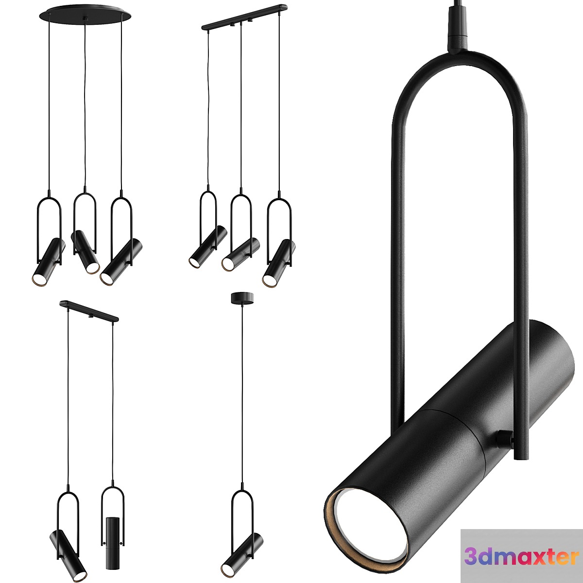 A set of pendant lamps from the 