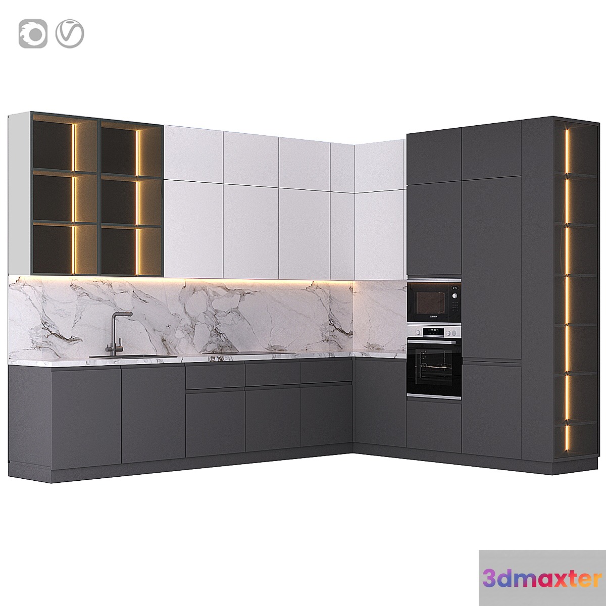 Kitchen 19 3D Max
