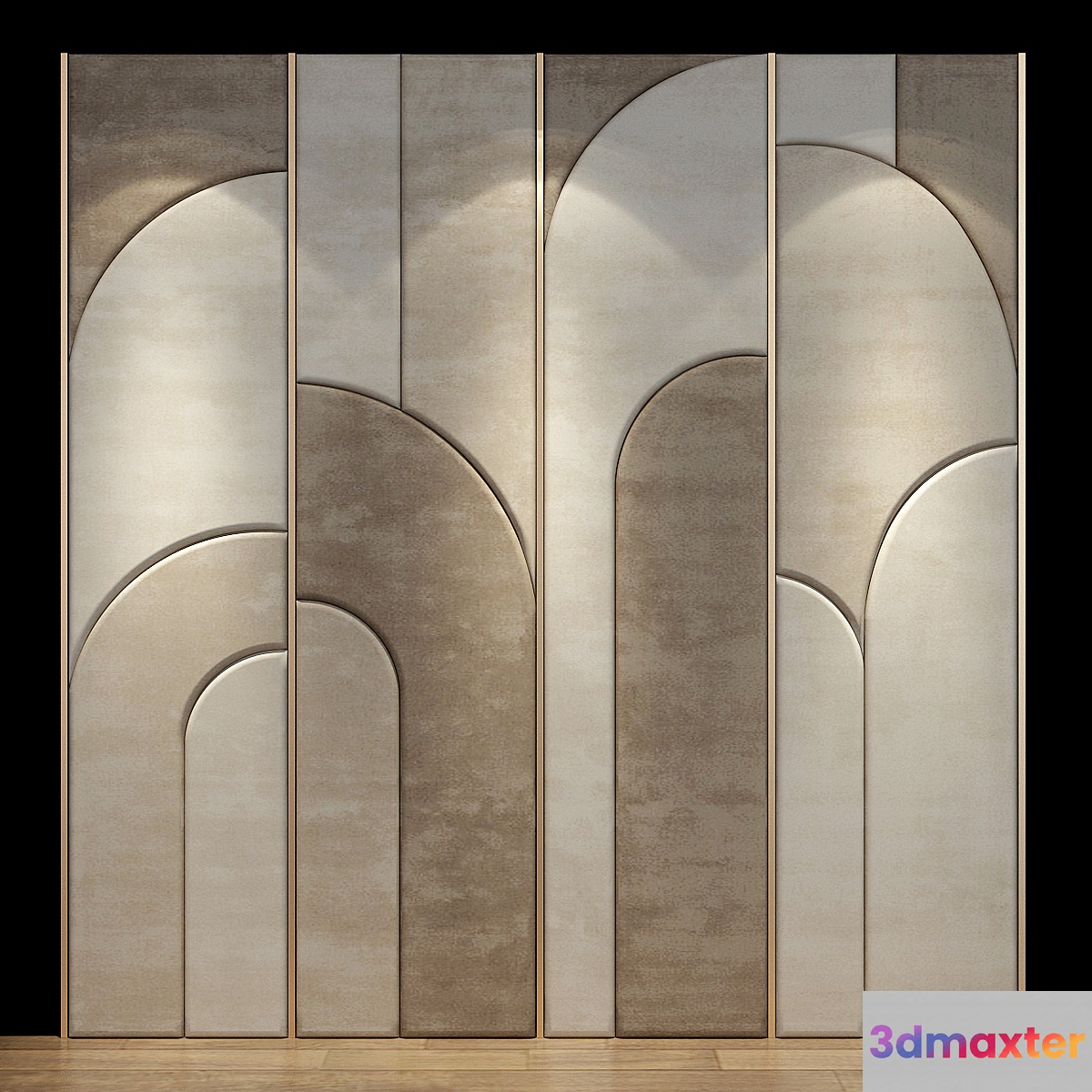 Wall Panel No.18 3D Max