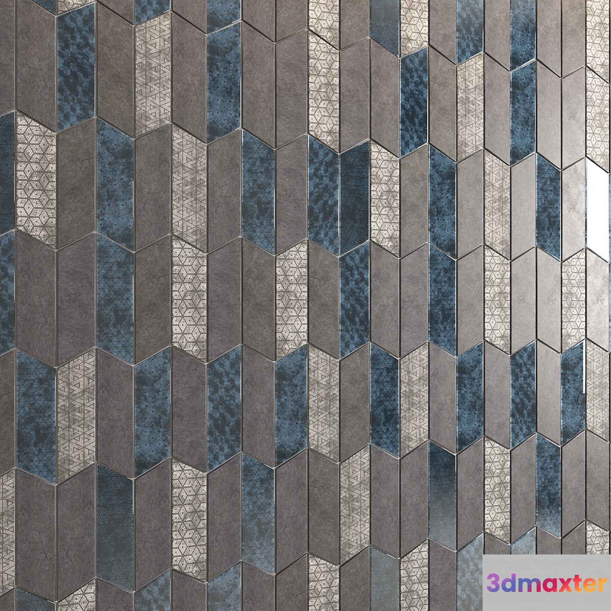 Porcelanosa rhomboid - No.2 3D Max