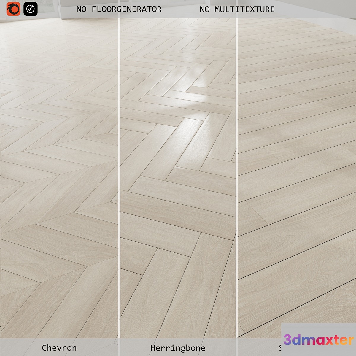 Floor laminate 114 Alpine Oak 3D Max