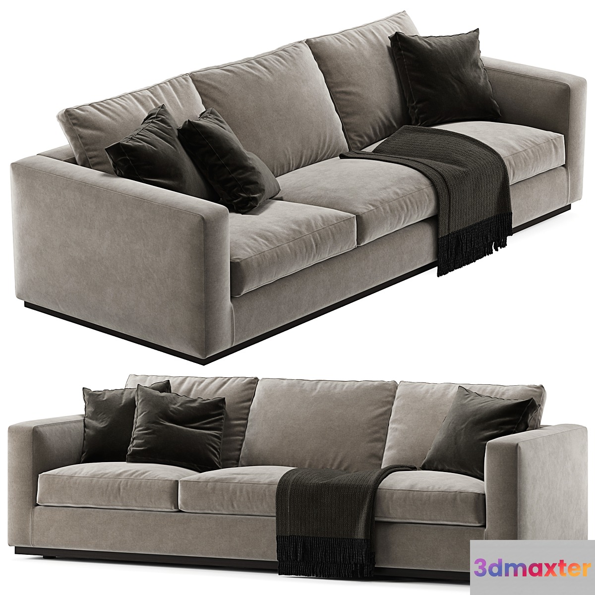 Minotti Andersen Line sofa 3D Max