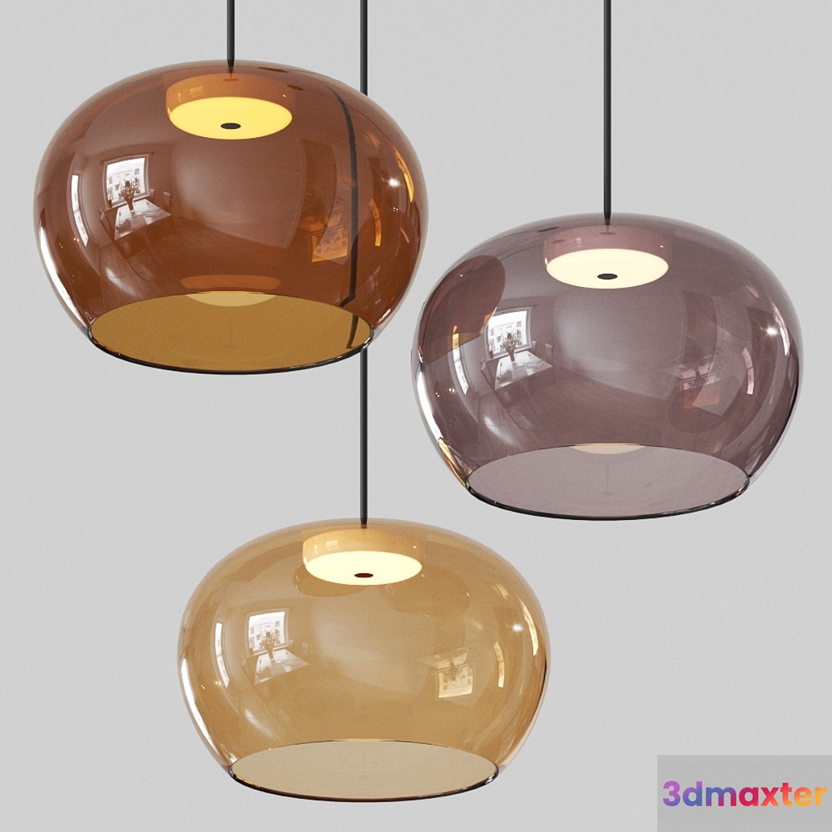 WETRO 3.0 Wetro by Wever & Ducré Pendant lamp 3D Max