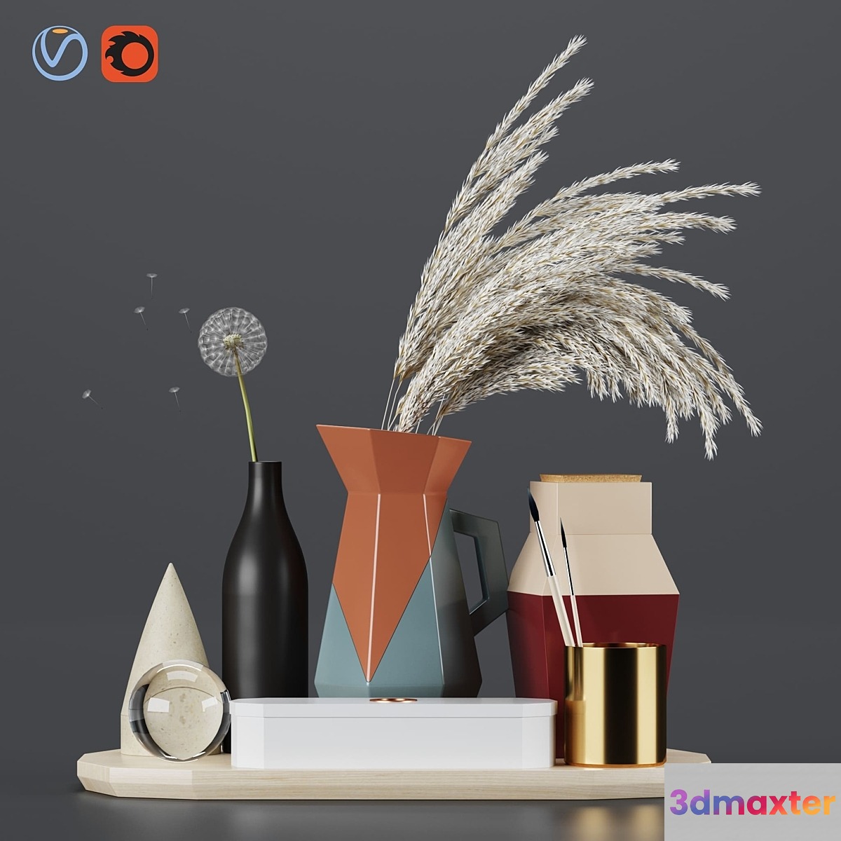 Still Alive decorative set by Seletti
