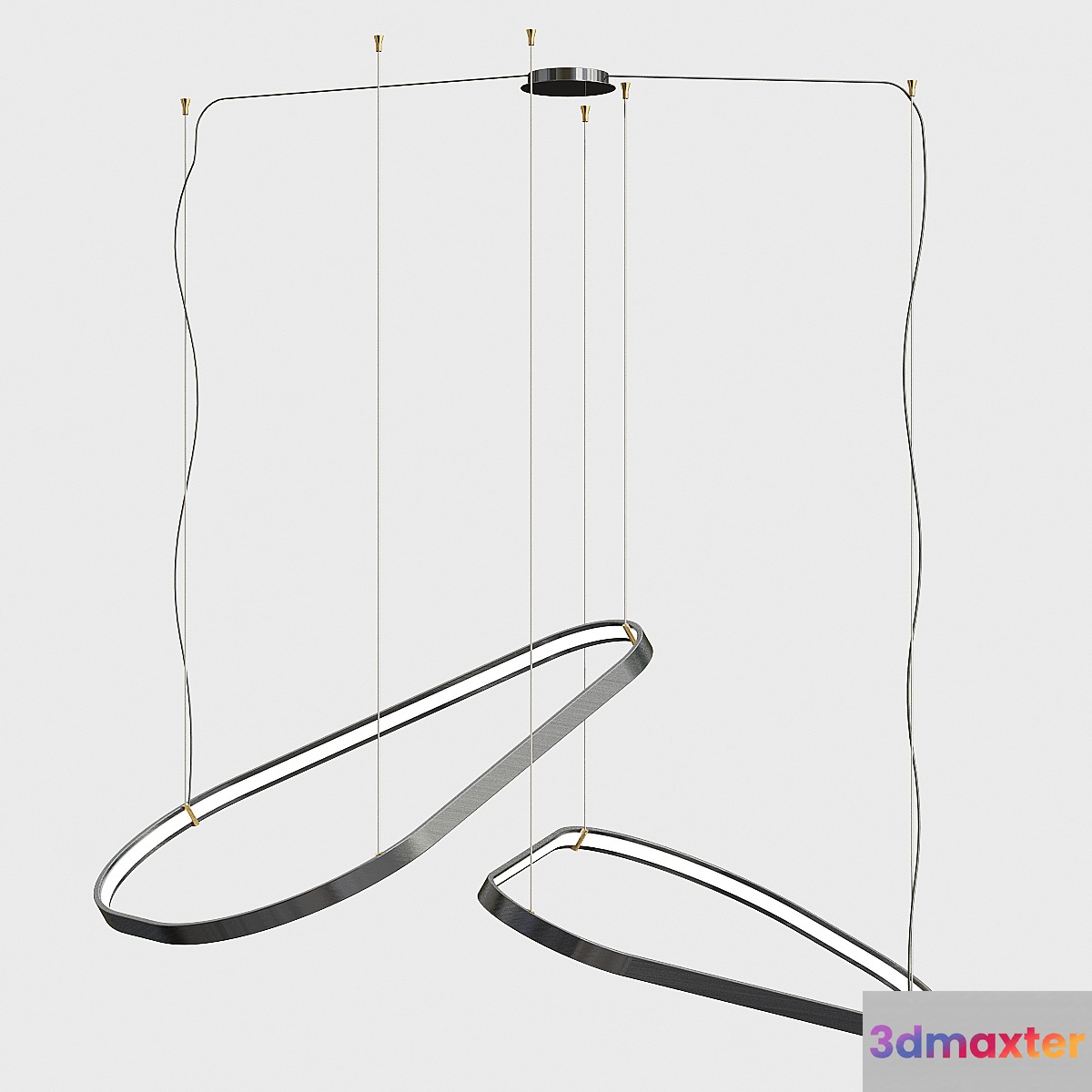 Magellano Suspension Ring Light 3D Max