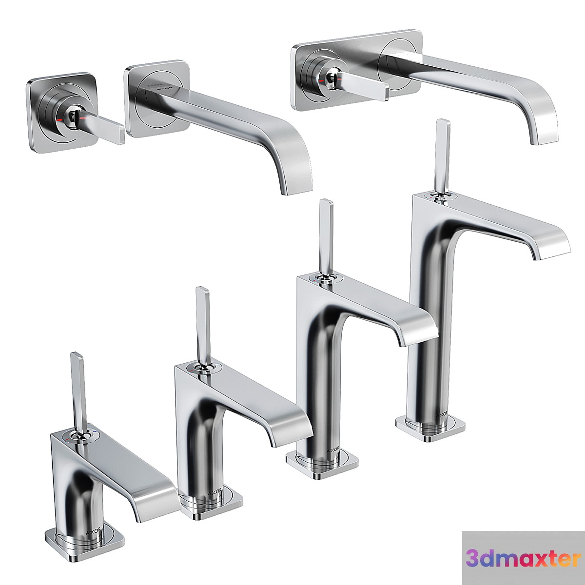 Axor Citterio E Basin faucet 3D Max