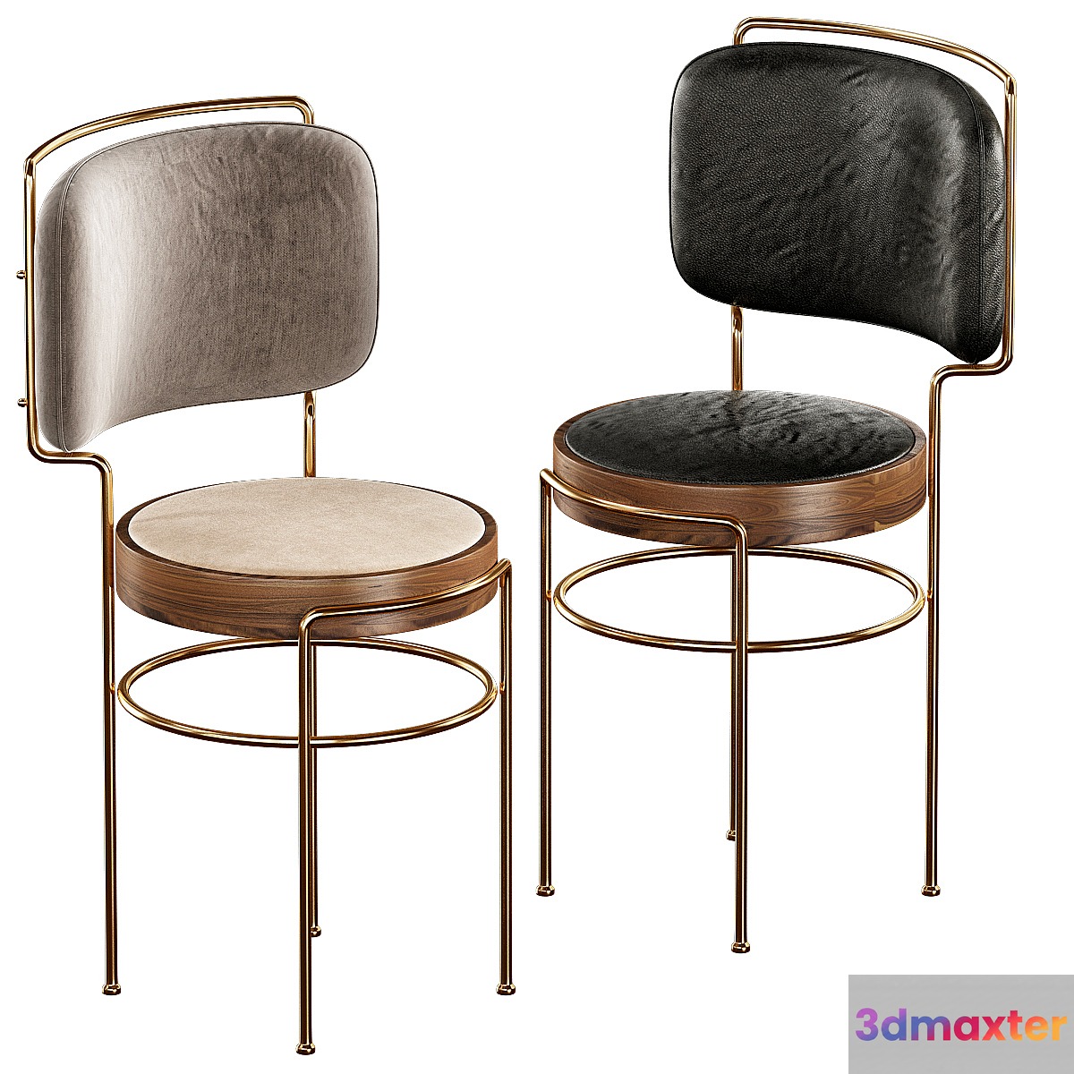 Brazilian IAIA Chair by Gustavo Bittencourt 3D Max