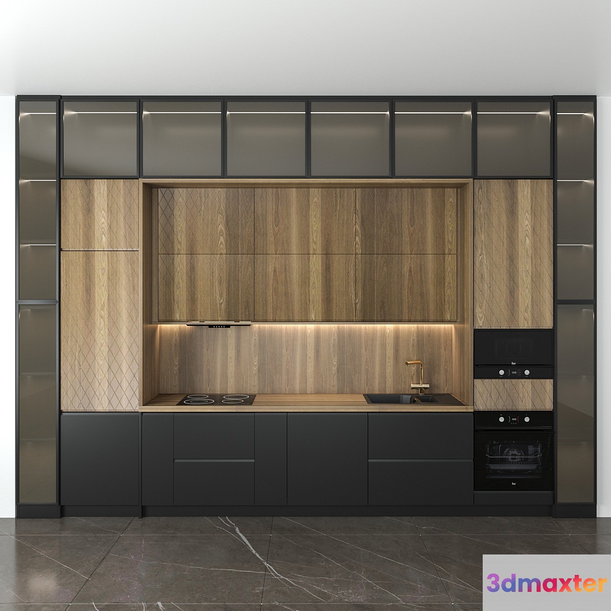 Kitchen No. 7 3D Max