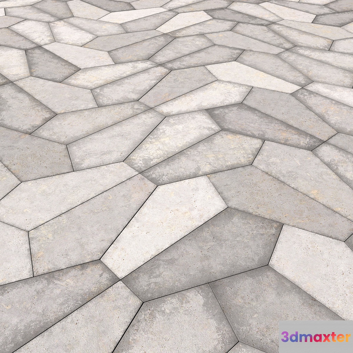 Pentagonal Tile 3 3D Max