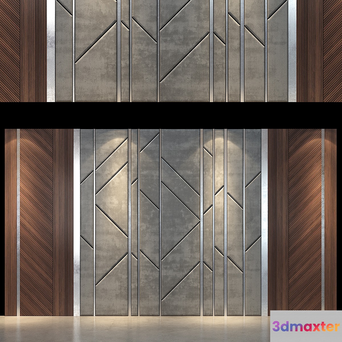Wall Panel No.19 3D Max