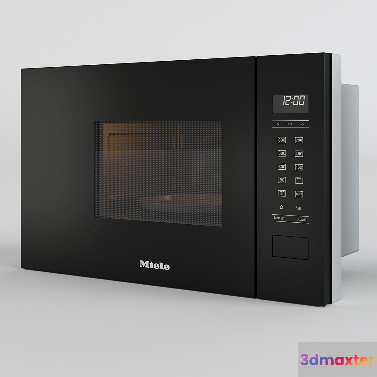 Built-in microwave oven - M 2234 SC - by Miele 3D Max