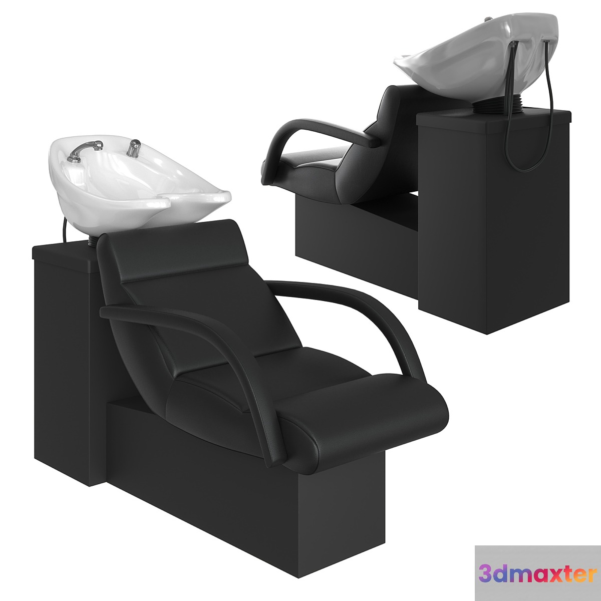 Hairdresser Wash Basin 3D Max