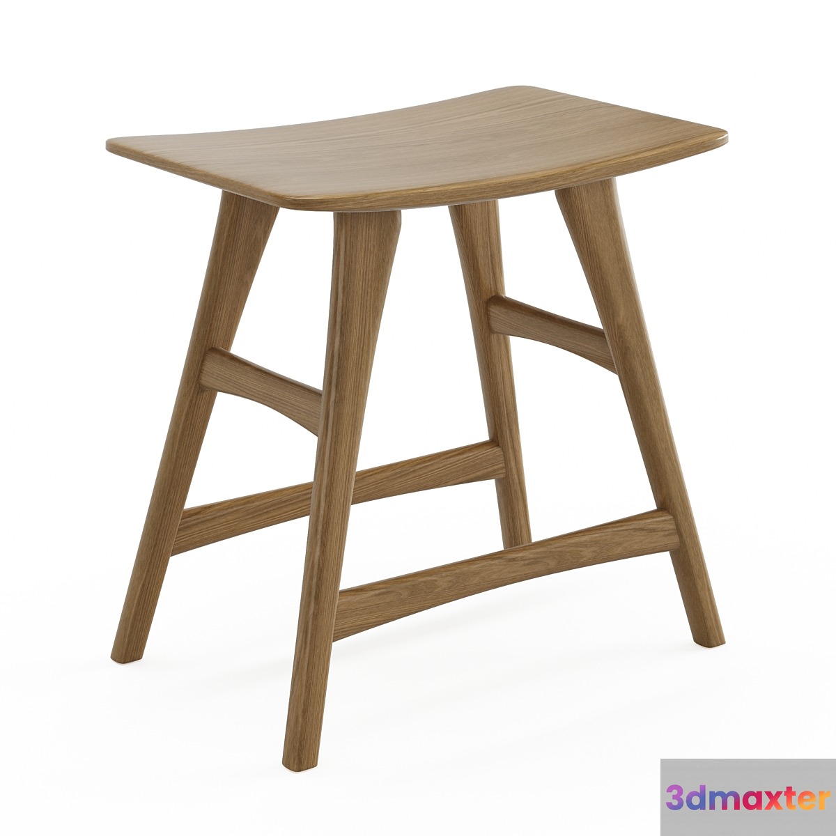 Osso Low Stool v2 3D Max