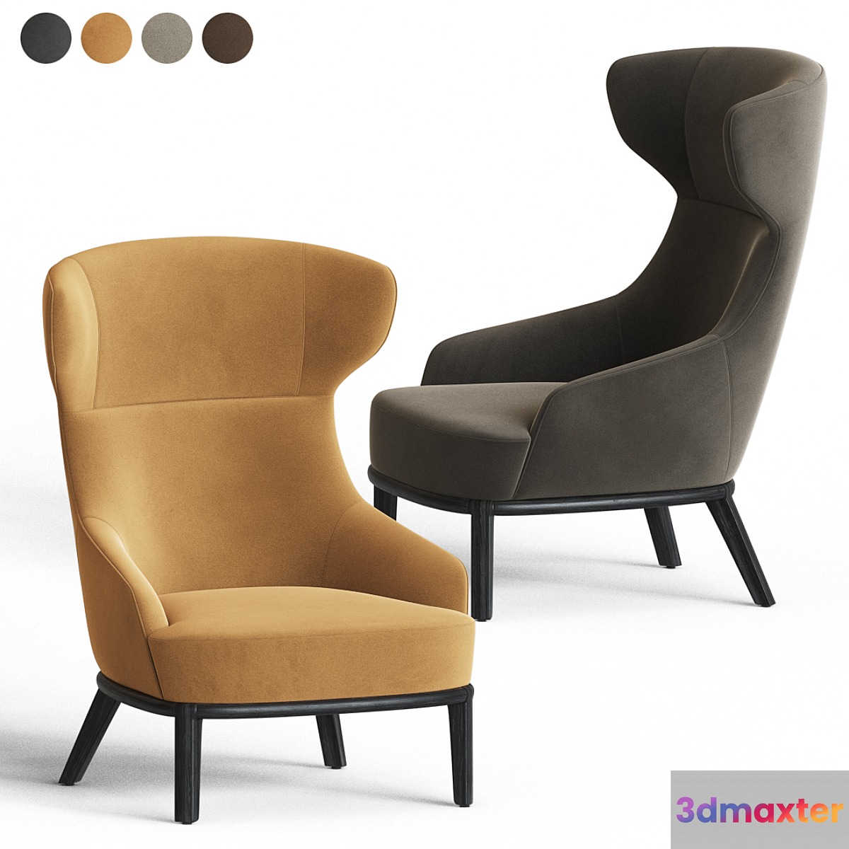 Eve Wing Back Armchair Parla Design - No.2