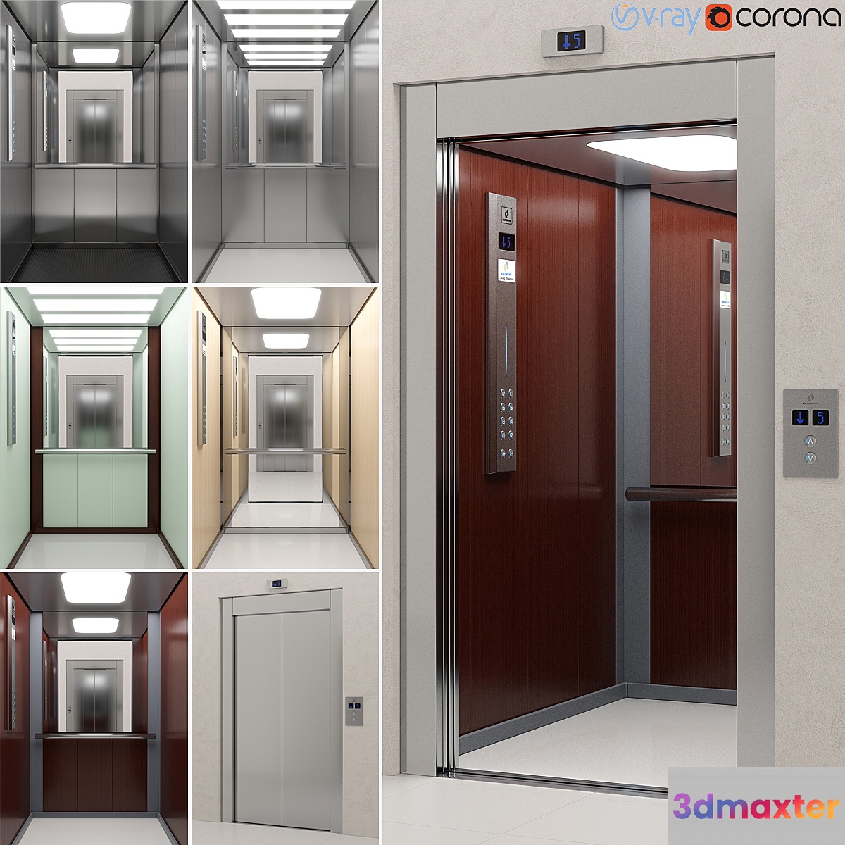 Kleemann Modern Life Elevator 3D Max