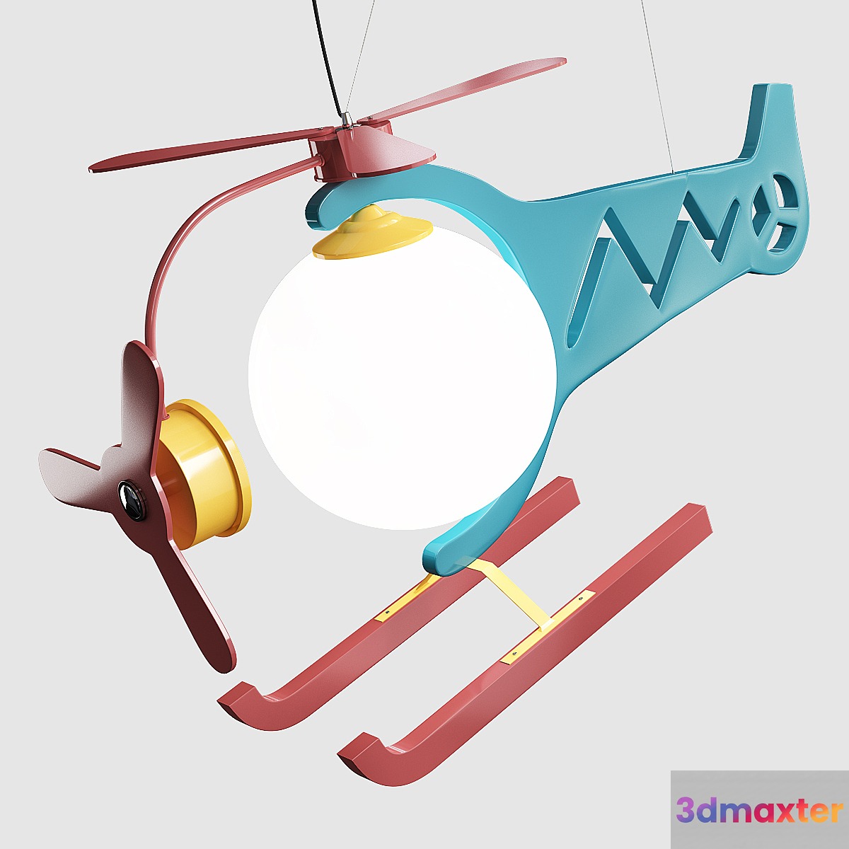 Helicopter lamp