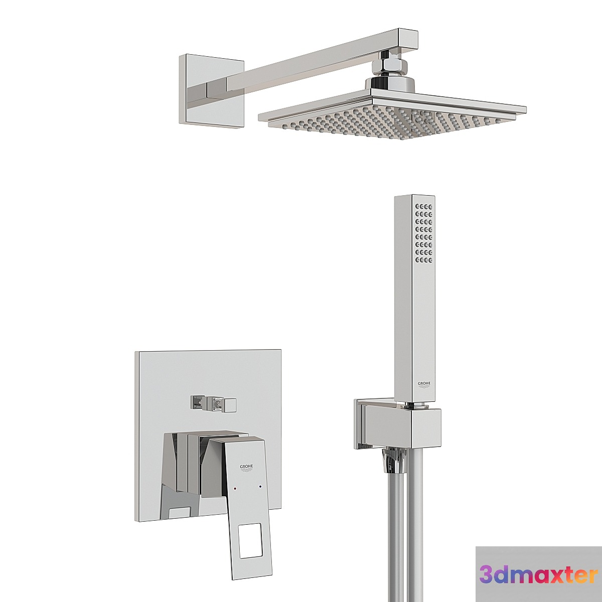 Shower system Grohe Eurocube 234090SB.
