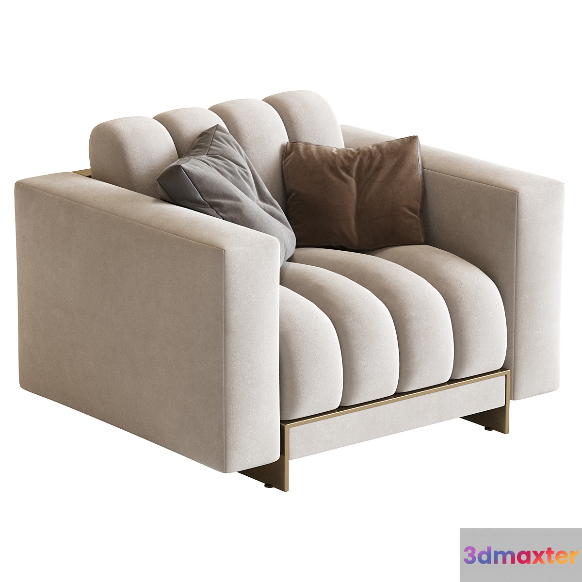 The well balanced armchair 3D Max