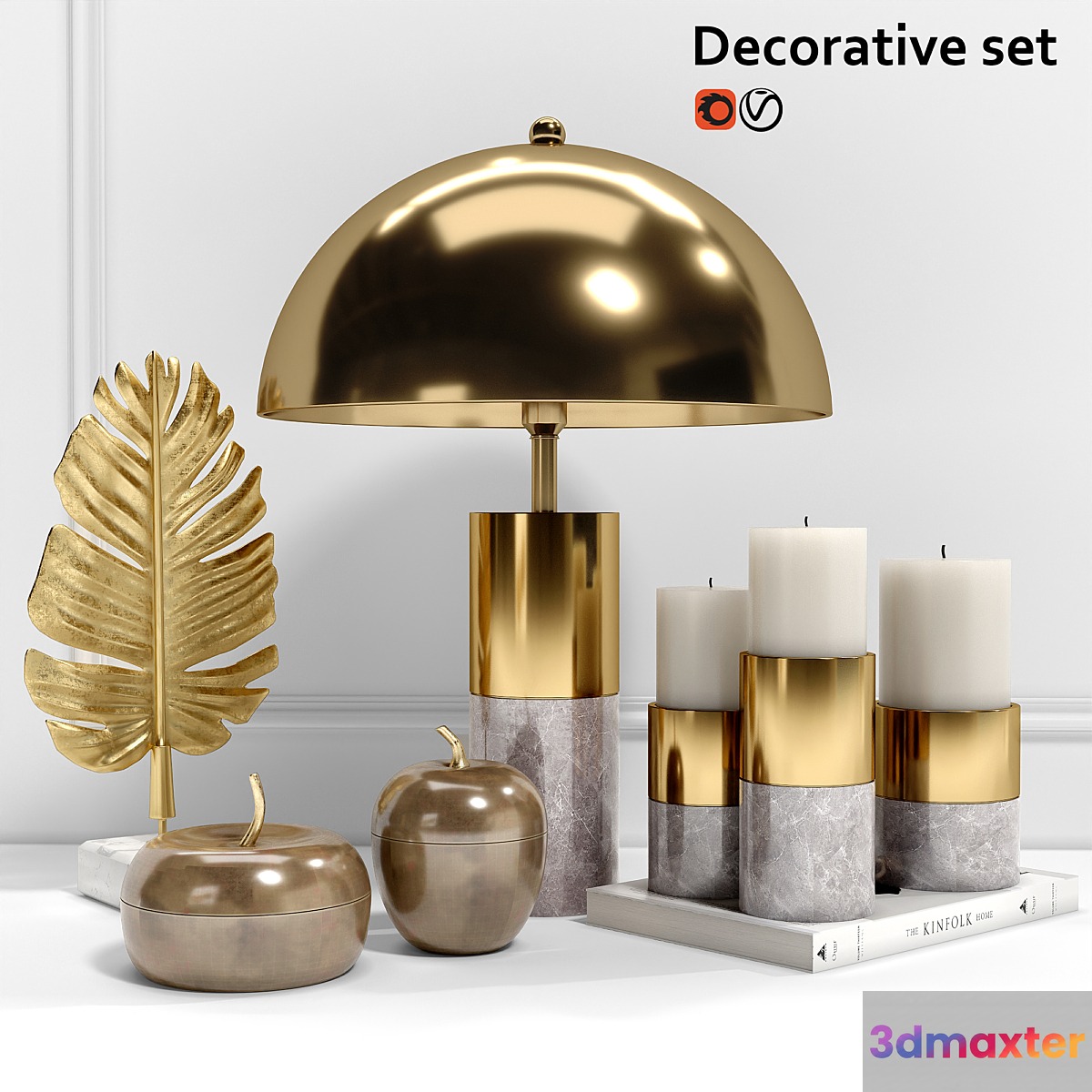 Decorative set Eichholtz - No.4