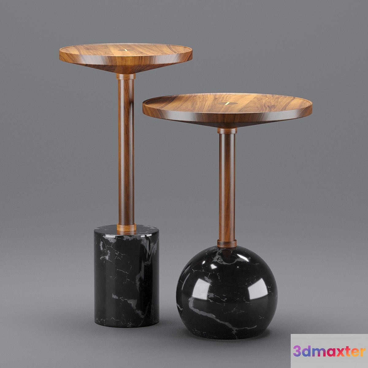 Monterrey Side Tables 3D Max