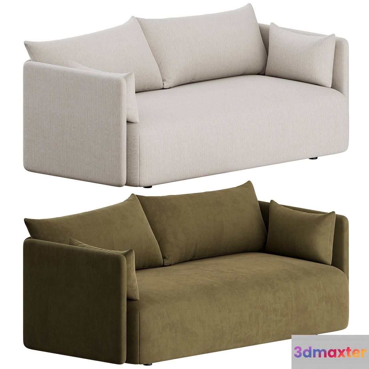 Offset Sofa 2 Seater by Menu - No.3