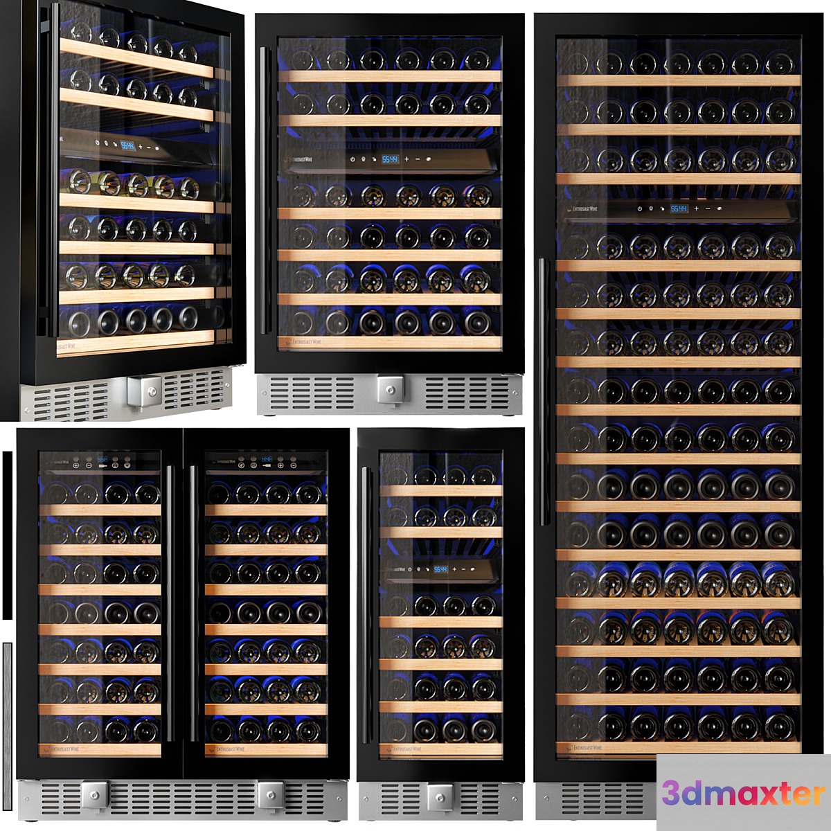 Wine Enthusiast N'FINITY fridge set