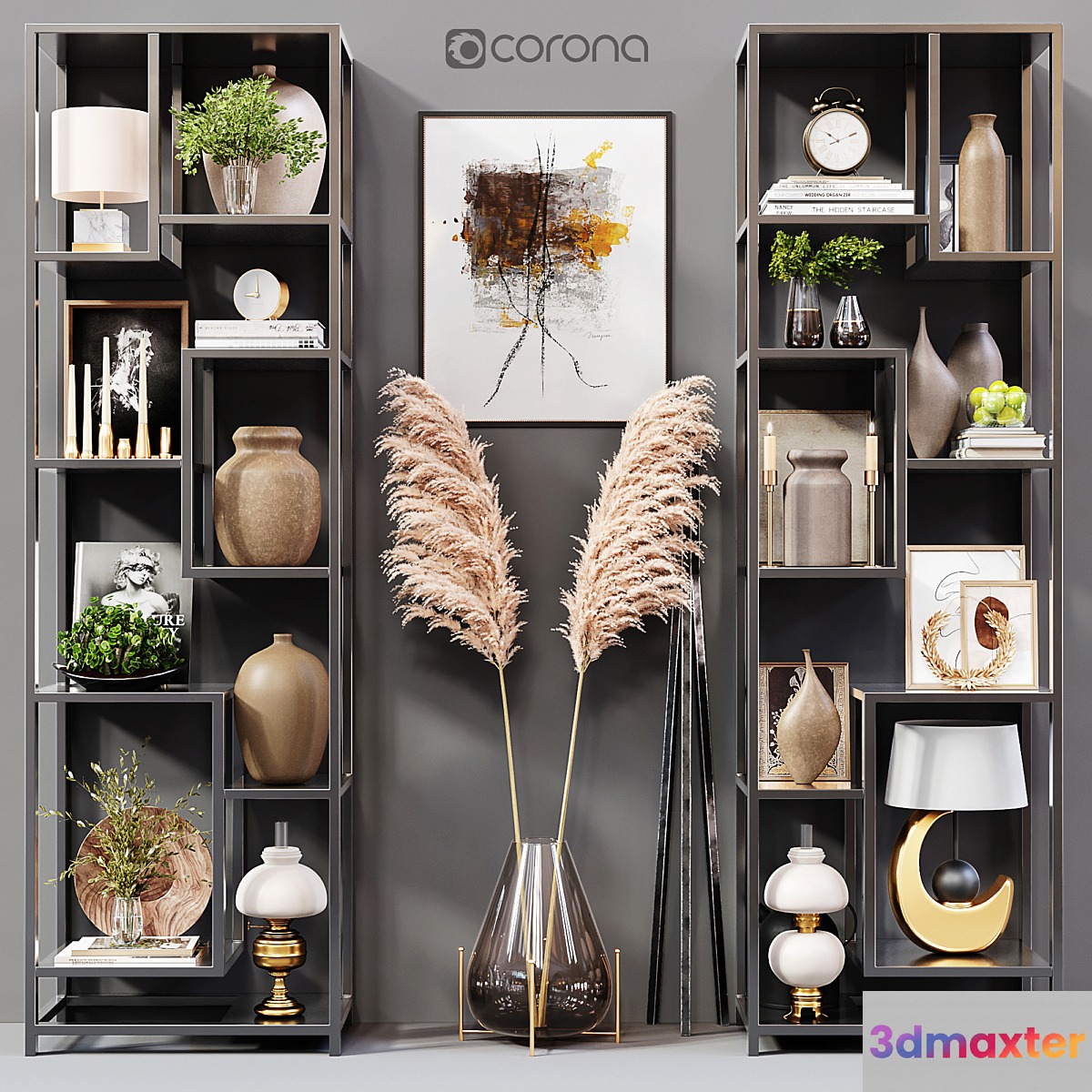 Decorativ Shelf 3D Max