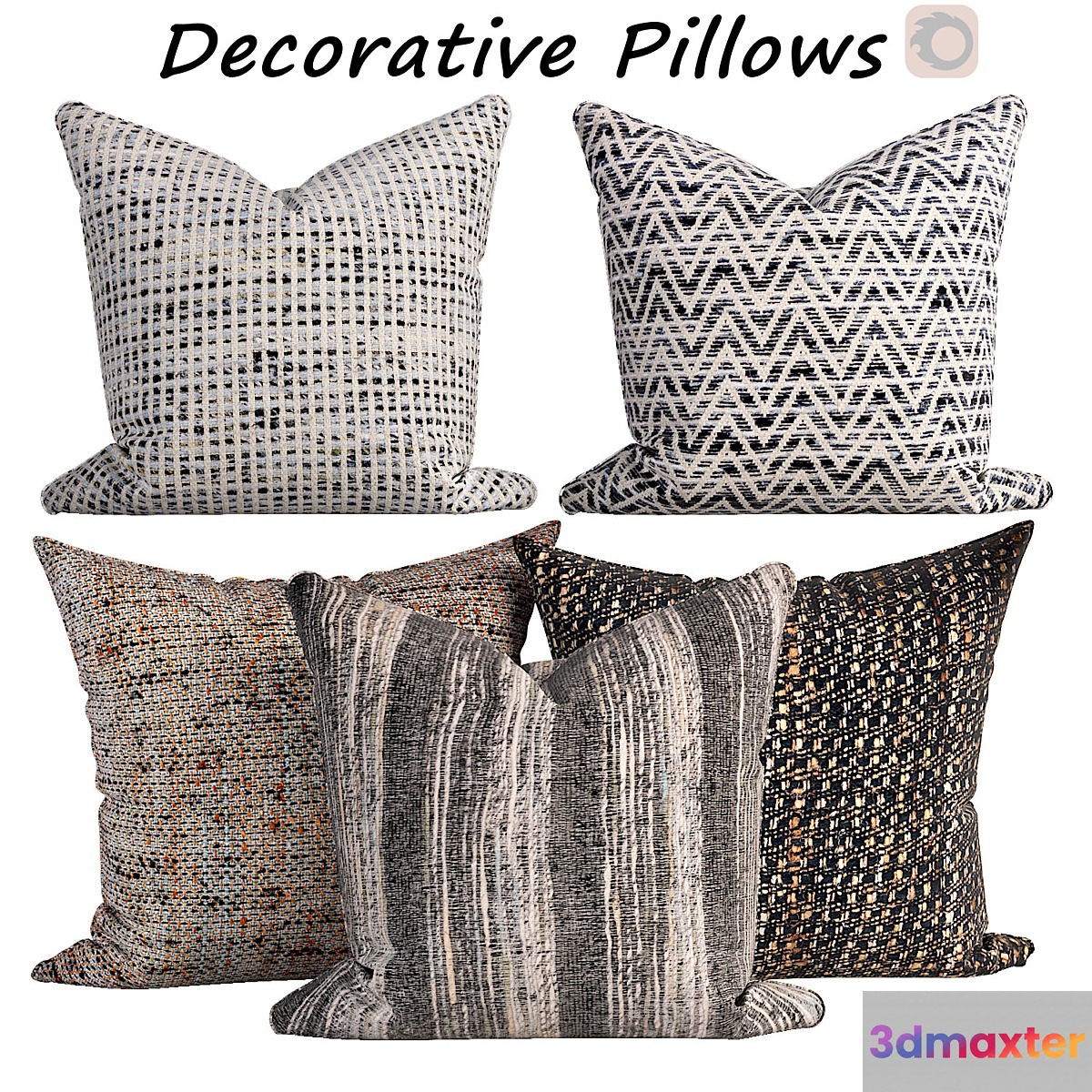 Decorative pillows set 587