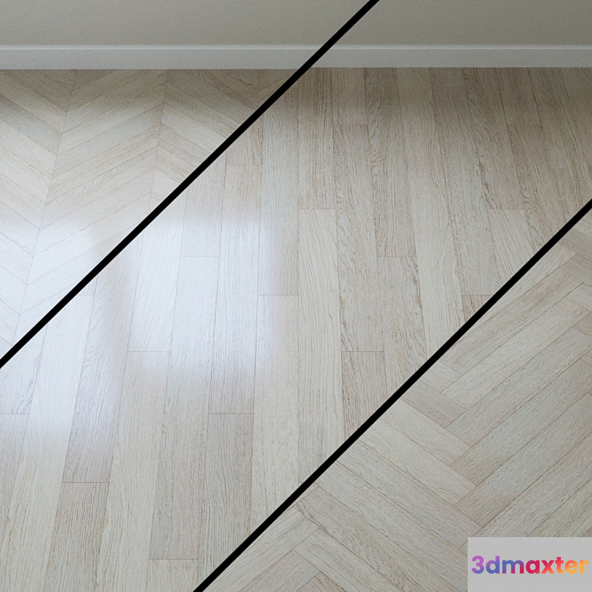 Parquet board Kahrs Linnea Oak Cathedral (Dome) Kahrs Linnea 3D Max